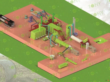 Good partner for agricultural and forestry residues-TONY straw pellet machine