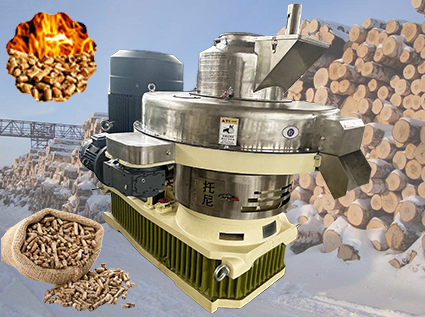 Biomass wood pellet machine provides farmers with a way to get rich
