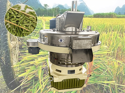 The use of TONY straw pellet machine reduces straw waste