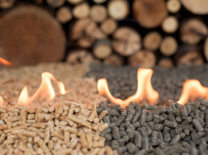 What factors determine the calorific value of biomass pellet fuel?