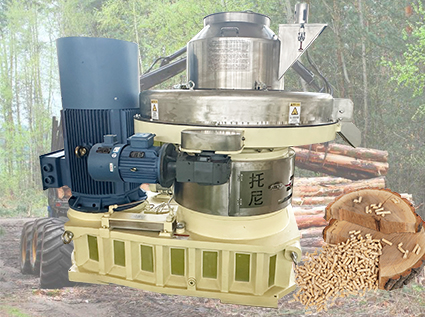 Biomass pellets are green and environmentally friendly. Investment in pellet machines has a bright future