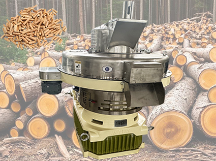 Wood pellet processing waste wood turns waste into treasure