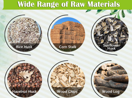 What are the requirements for raw materials of biomass pellet machines?