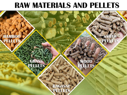 Raw materials are an important factor affecting the quality of biomass pellets