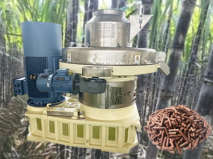Wood pellet machines can press a variety of different materials