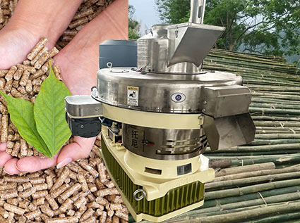 Wood pellet machines inject new vitality into energy transition.