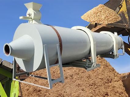TONY drum dryer optimizes material properties and clears obstacles for efficient pelletizing