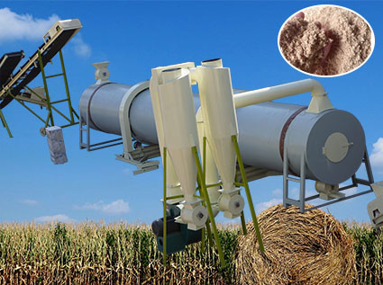 Rotary drum dryers are compatible with a wide range of raw materials.
