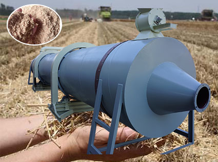 Rotary Drum Dryer – A crucial component in processing biomass pellets